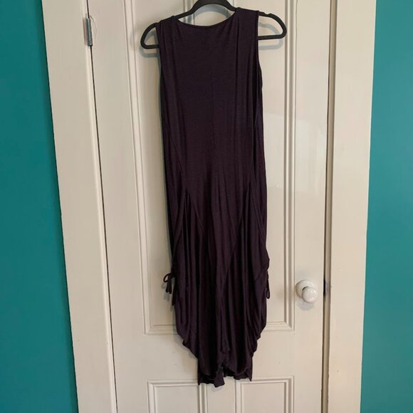 Flutter Sqeak Dress - purple sleeveless size M - Picture 2 of 7